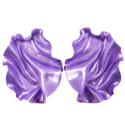 Satin lila glitter