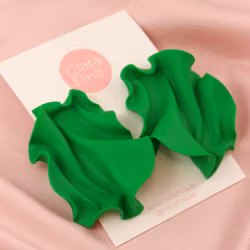 Satin klargrön