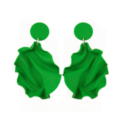 Satin round top MINI klargrön