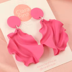 Satin Round top MINI magenta