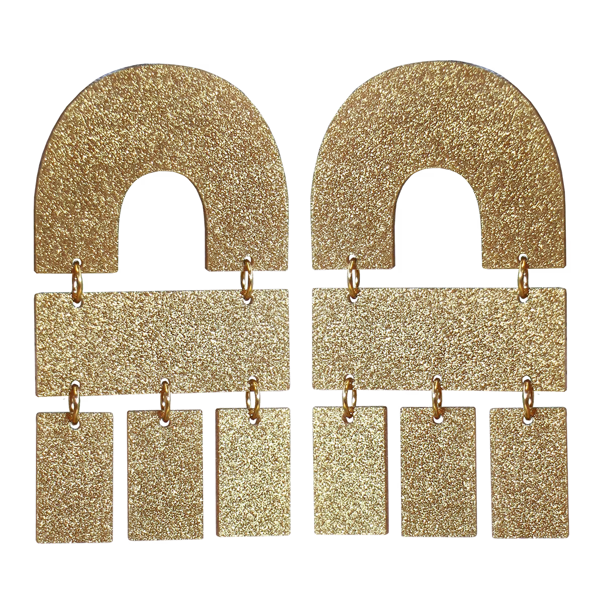 Multi Shape guldglitter