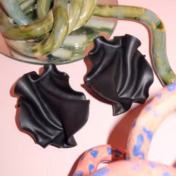 Satin svart matt