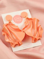 Satin Round top peach fuzz