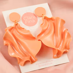 Satin Round top peach fuzz