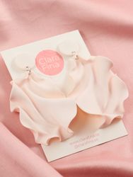 Satin round top vit