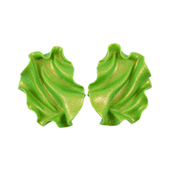 Satin MINI limegrönt glitter