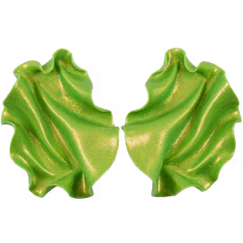 Satin neongrönt glitter