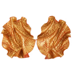 Satin guld och terrakotta  SAMPLE