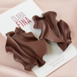 Satin mörkbrun