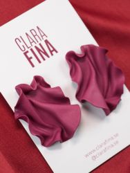 Satin Mini Burgundy (reclaimed clay OOAK)