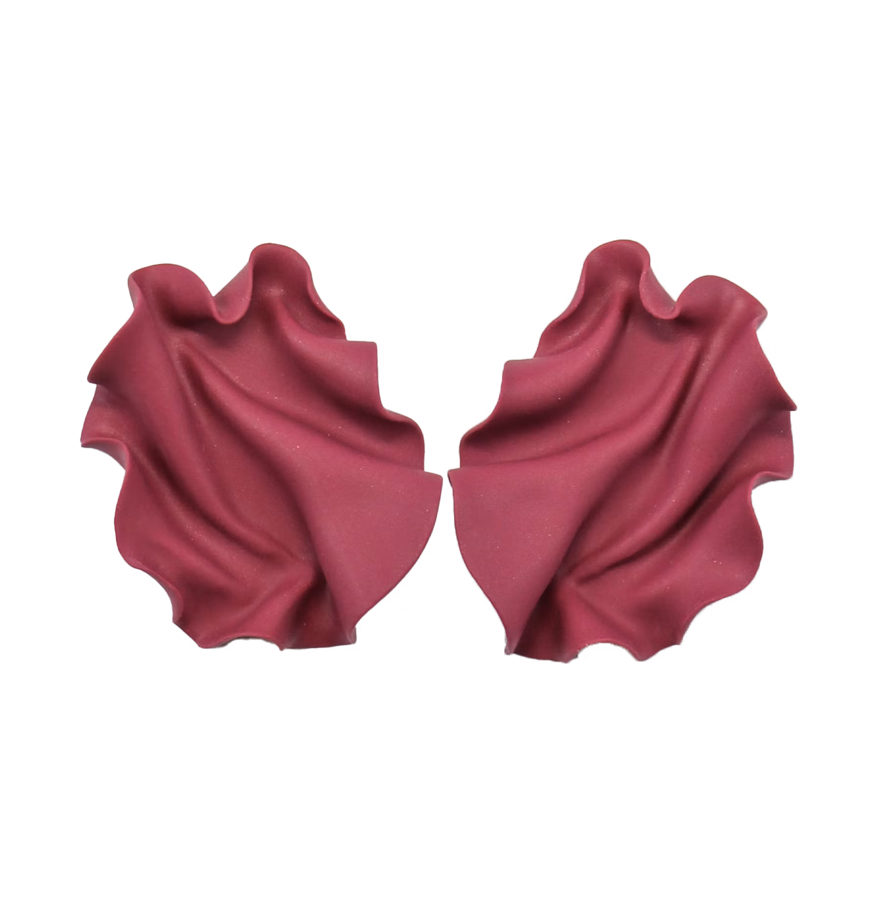 Satin Mini Burgundy (reclaimed clay OOAK)