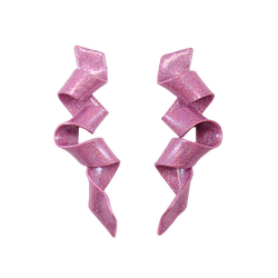 Ribbon rosa holografiskt glitter