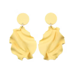 Satin round top MINI ljusgul