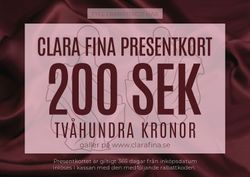 Presentkort