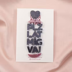 SAMPLE (SINGEL 1 st) PLZ LÅT MIG VA! Svart och rosa