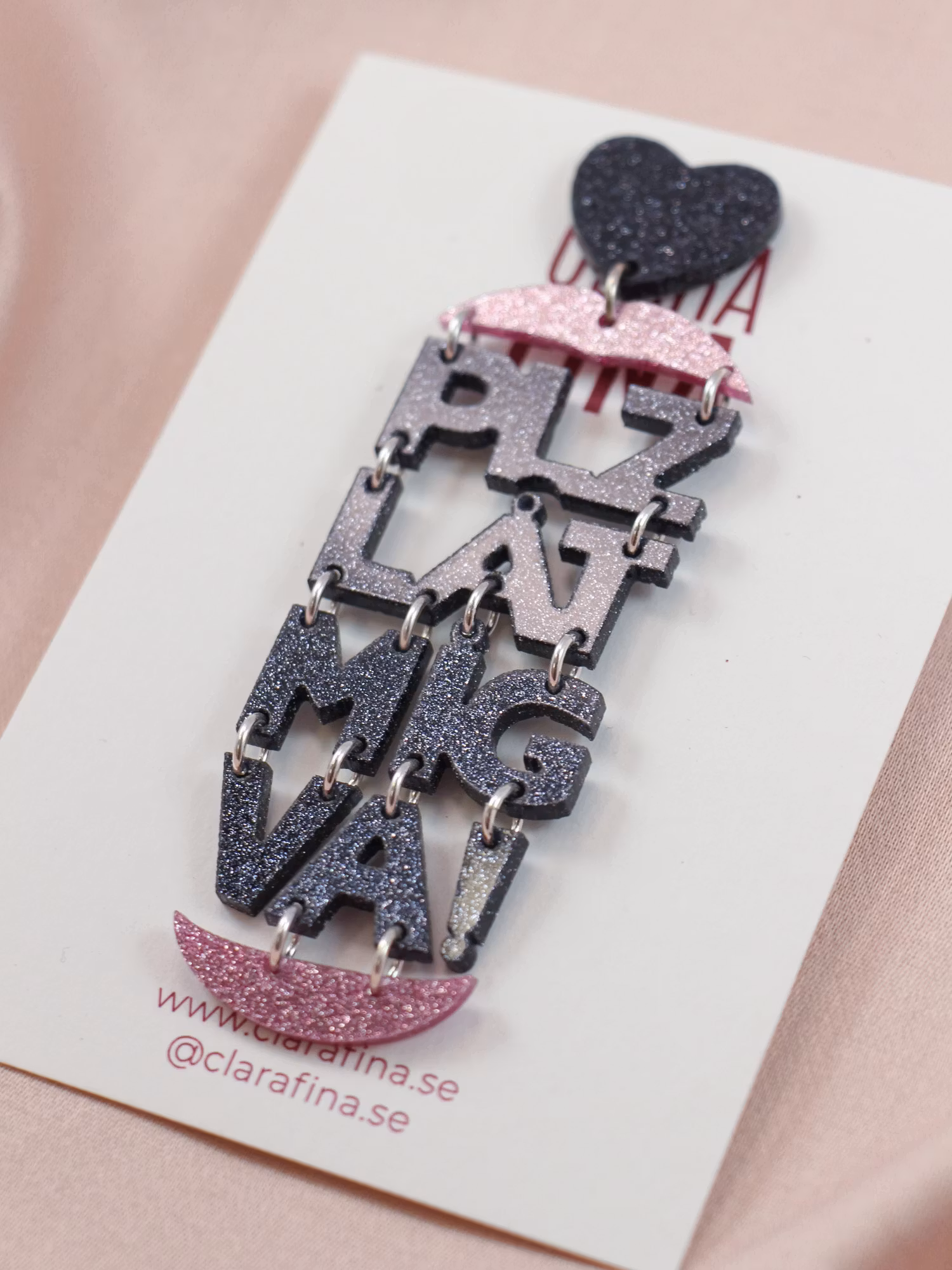 SAMPLE (SINGEL 1 st) PLZ LÅT MIG VA! Svart och rosa