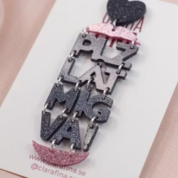 SAMPLE (SINGEL 1 st) PLZ LÅT MIG VA! Svart och rosa