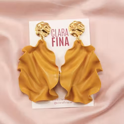 SAMPLE Satin Gold top ockragul