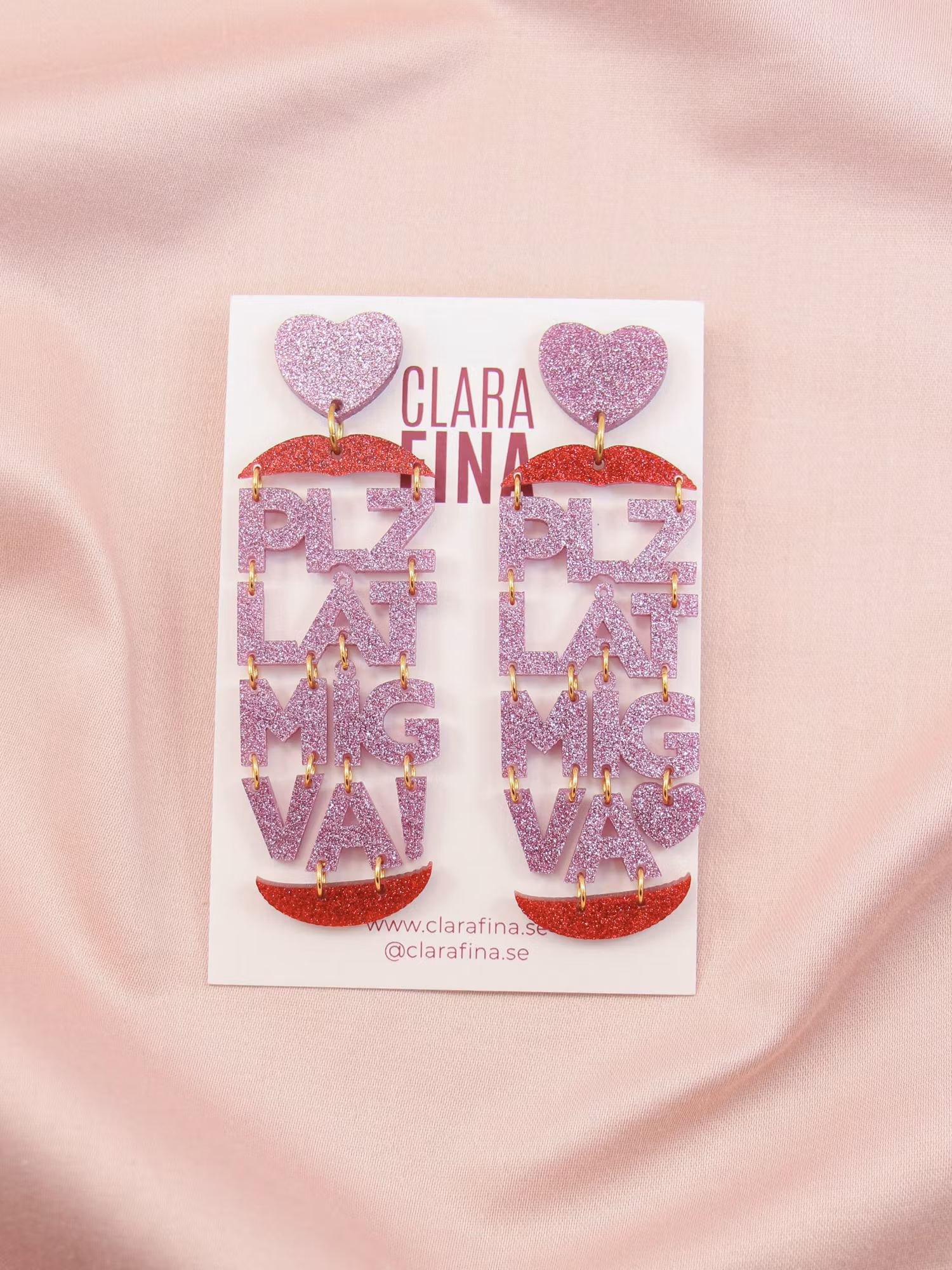 SAMPLE PLZ LÅT MIG VA! Rosa och röd