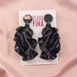 SAMPLE Satin Round top svart blank