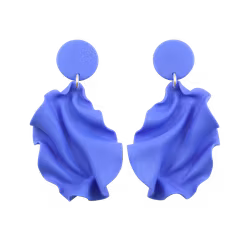 Satin round top MINI blålila OOAK