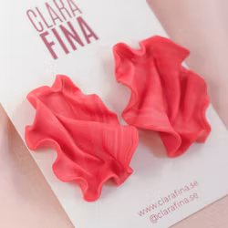 Satin MINI rosa marmorering OOAK