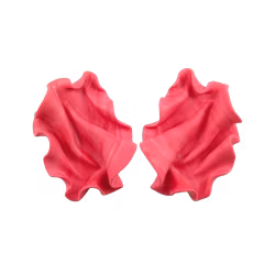 Satin MINI rosa marmorering OOAK