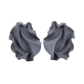 Satin MINI asfaltsgrå OOAK
