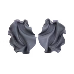 Satin MINI asfaltsgrå OOAK