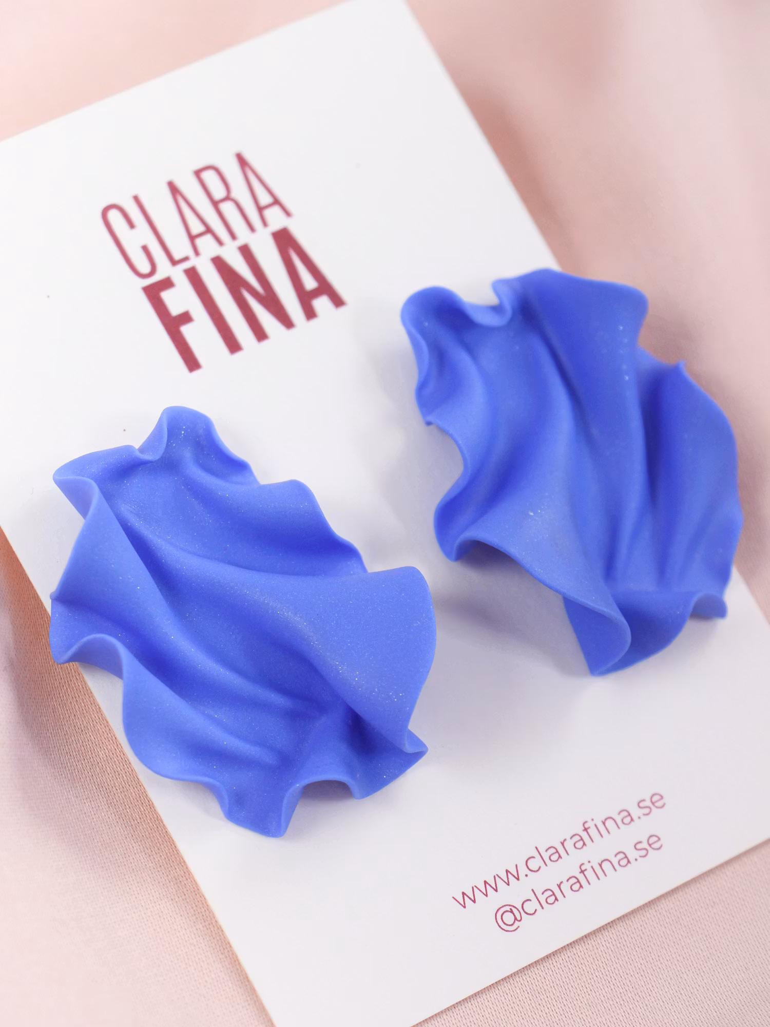 Satin MINI blålila OOAK