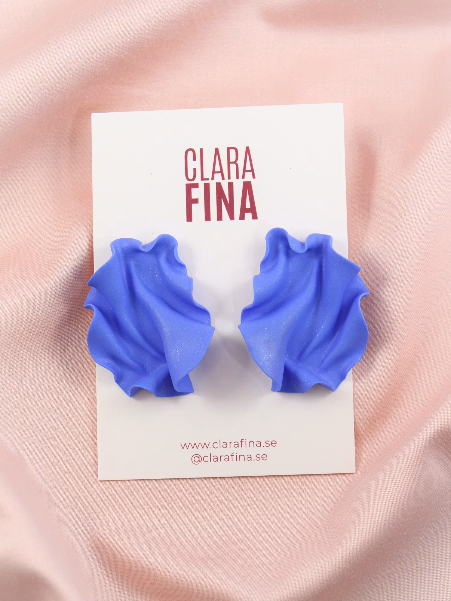 Satin MINI blålila OOAK