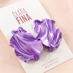 Satin MINI lila glitter