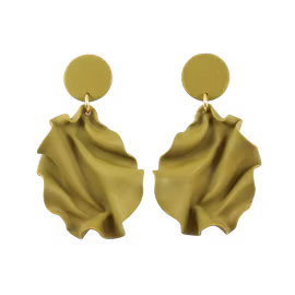 Satin round top MINI olivgrön