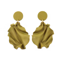 Satin round top MINI olivgrön