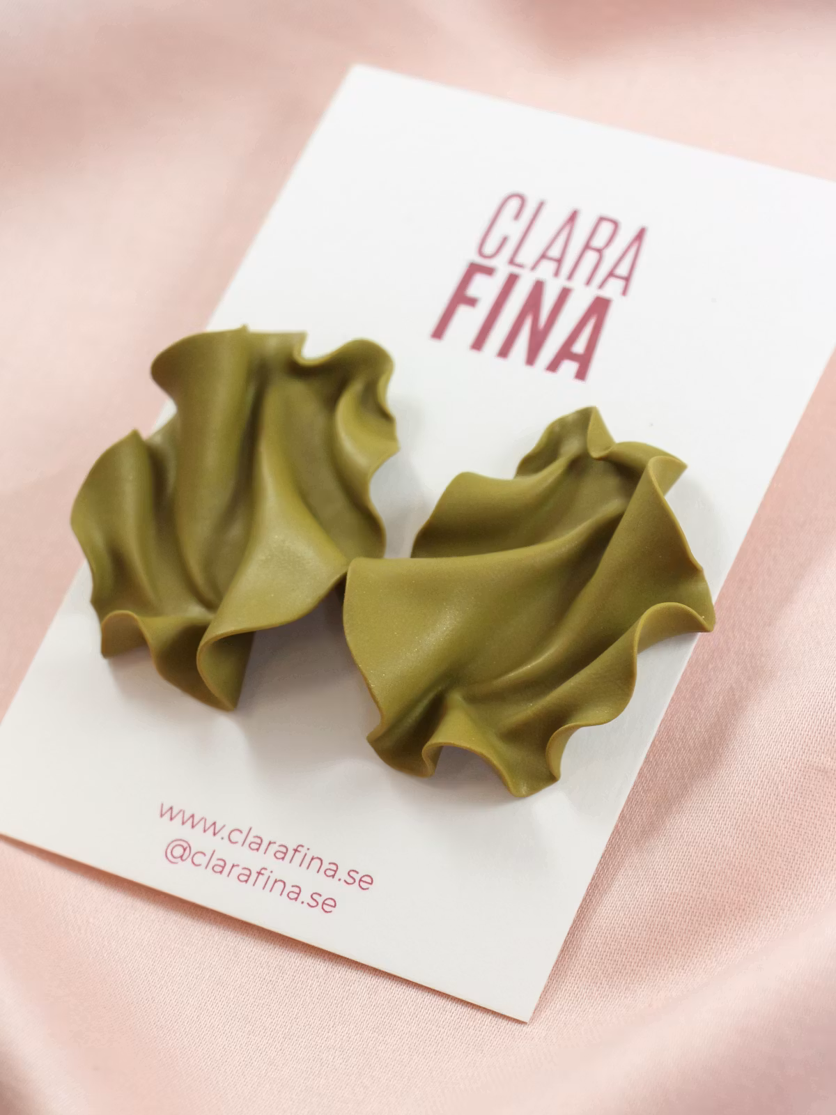 Satin MINI olivgrön