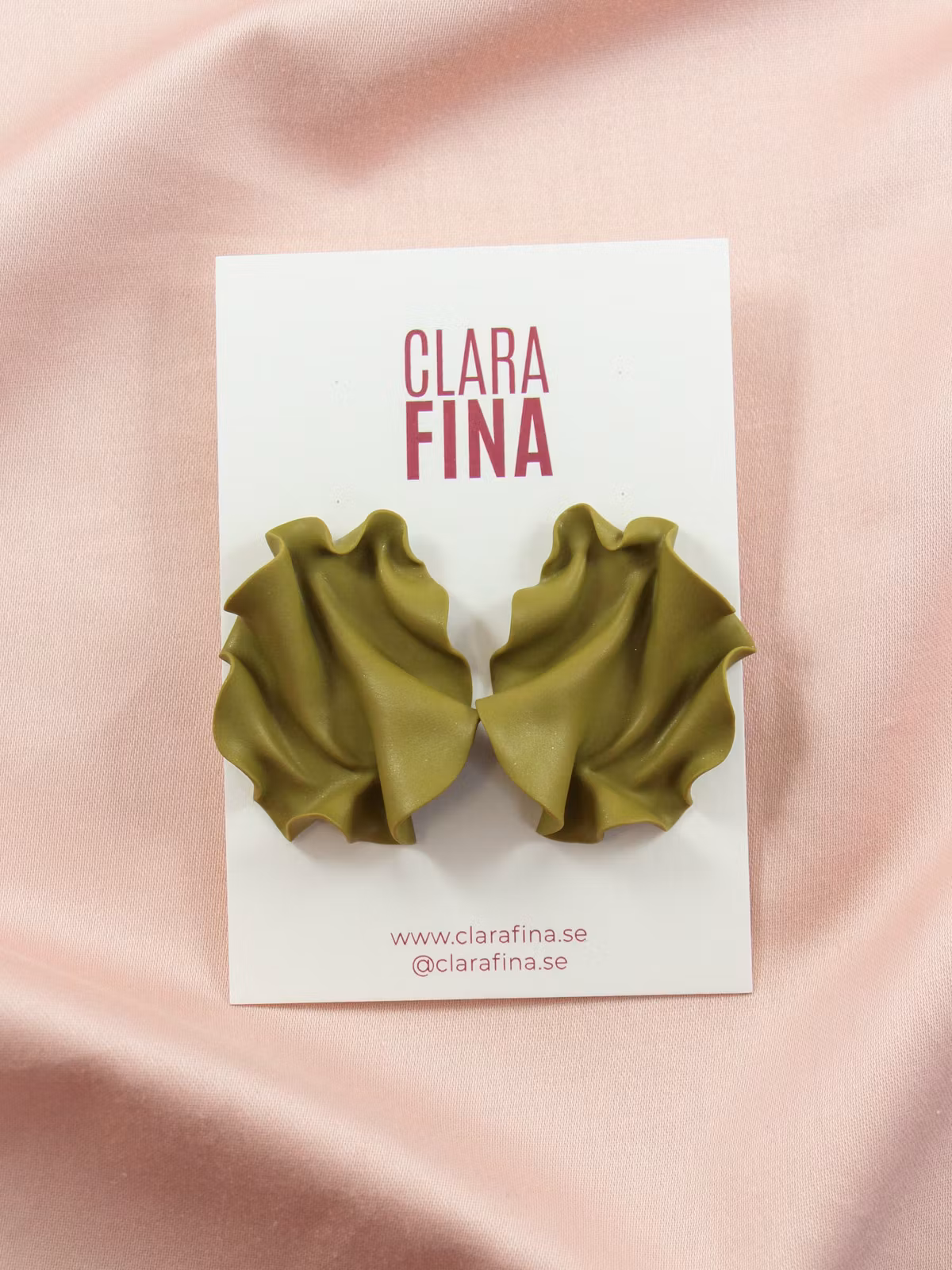 Satin MINI olivgrön