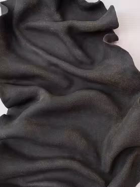 Väggskulptur svart/mörkbrun lera