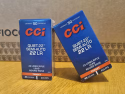 CCI .22LR, QUIET-22 Semi-Auto 45gr