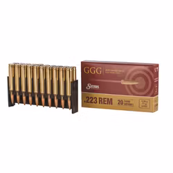 GGG .223 SierraMatchKing HPBT 77gr Styckvis