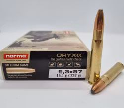 Norma Oryx 9,3x57 232gr Styckvis