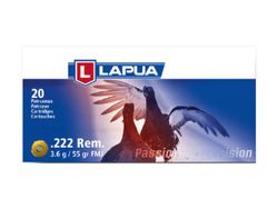 Lapua .222REM 55gr FMJ