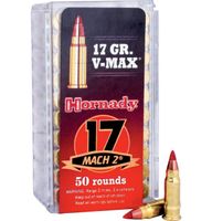 HORNADY RIMFIRE VARMINT EXPRESS® AMMO, 17 MACH2® 17 GR V-MAX®