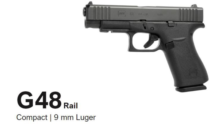 Glock 48 FS Black 9x19mm Gen 5
