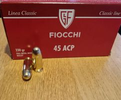 Fiocchi 45ACP 230gr FMJ