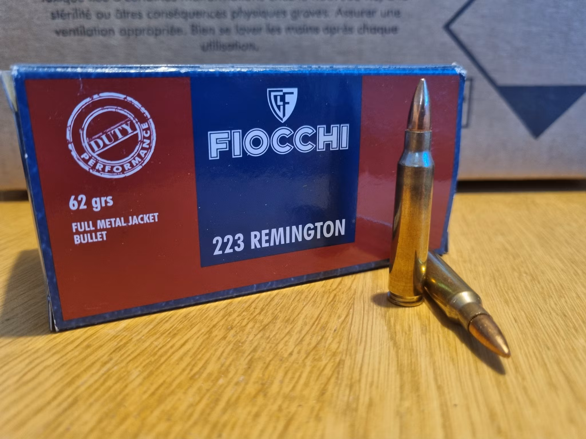 Fiocchi .223rem 62gr FMJ Styckvis