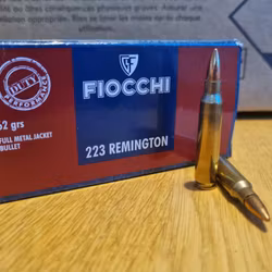 Fiocchi .223rem 62gr FMJ Styckvis