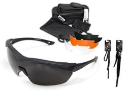 EDGE OVERLORD KIT - CLEAR, TIGER'S EYE, G-15, POLARIZED GRADIENT SMOKE