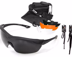 EDGE OVERLORD KIT - CLEAR, TIGER'S EYE, G-15, POLARIZED GRADIENT SMOKE