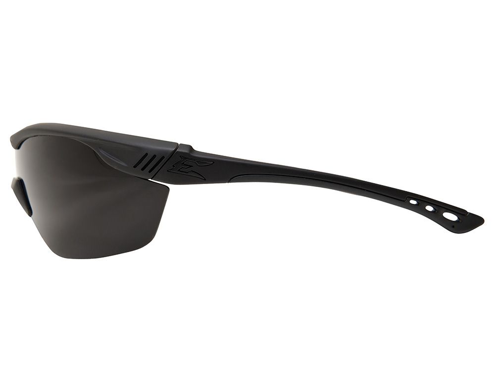 EDGE OVERLORD – SOFT-TOUCH MATTE BLACK FRAME / POLARIZED SMOKE LENS