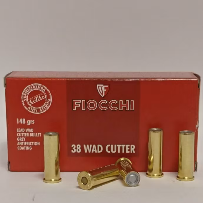 Fiocchi .38 Special 148gr Wad cutter